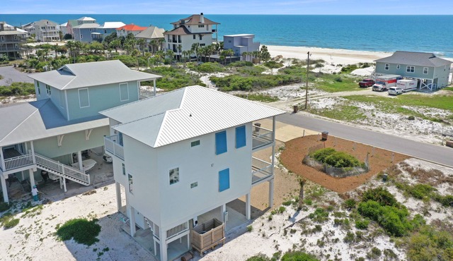 Beach View, North Cape San Blas, Newly Built ~ Seaside Haven