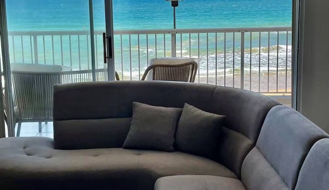 Beachfront 3-Bedroom Apartment with Breathtaking Views in Luquillo