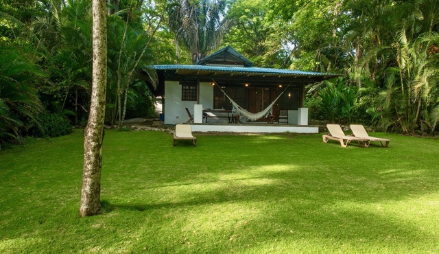 Beachfront 3-Bedroom Home in Santa Teresa with AC
