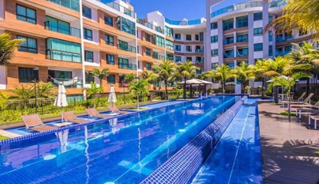 Beachfront apartment in Cabo Branco