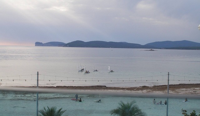 Beachfront apartment balconies and panoramic views ideal for couples and families