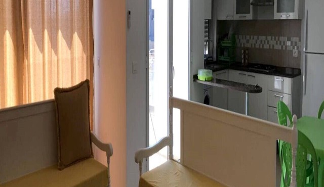 Beachfront apartment