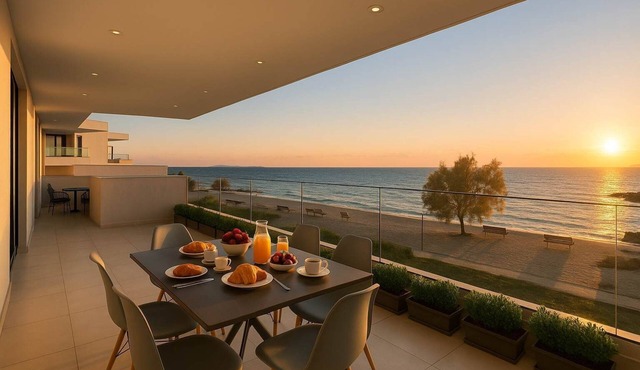Beachfront Artemida Retreat - Peony Seabreeze Gem