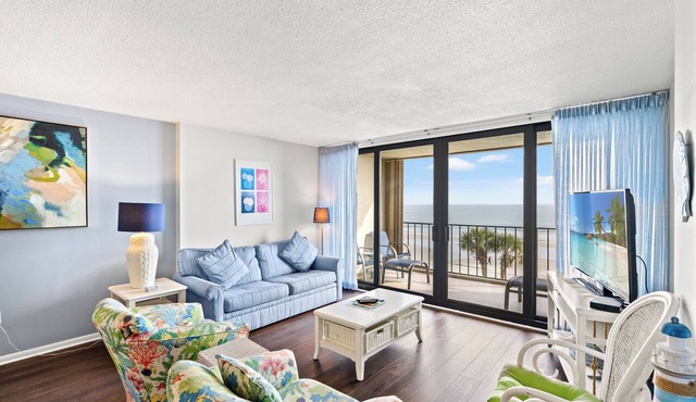 ~ Beachfront Bliss ~ Oceanfront Condo located in Arcadian One!