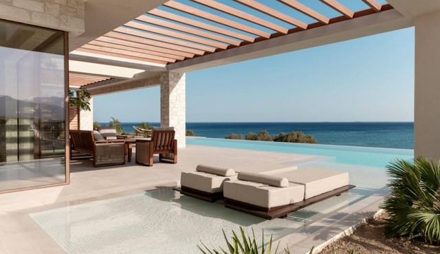 Beachfront Brand New Villa