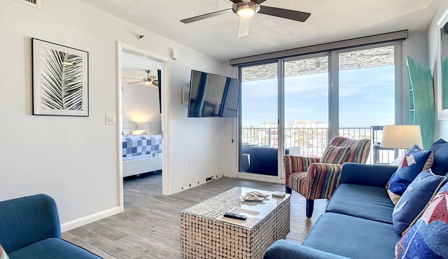 Beachfront Condo - OceanView, Pool & Steps to Flagler Ave