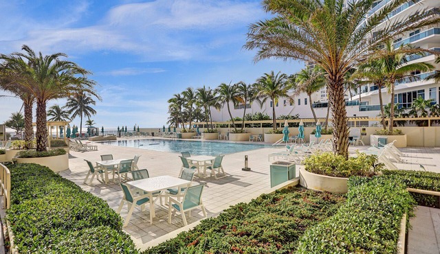 Beachfront condo