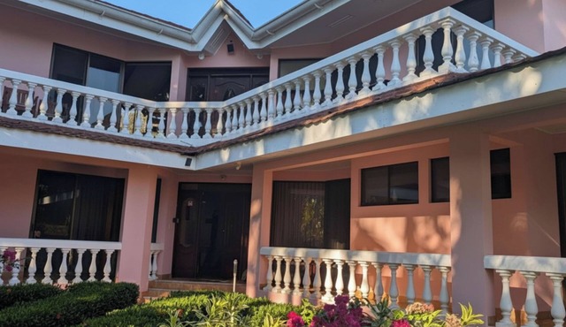 Beachfront jungle villa · private pool · sleeps 8