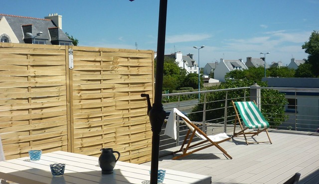 Beachfront duplex rental