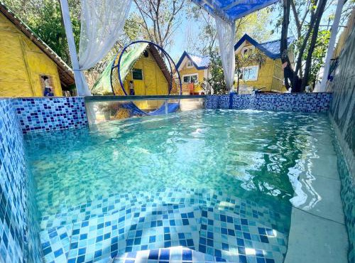 Beachfront Glamping with Mini Pool Exclusive Property