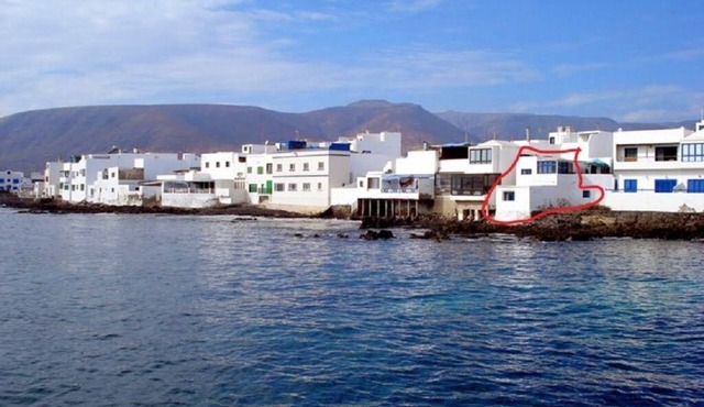Beachfront house
