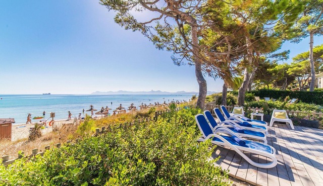 Beachfront House in Gaviotas on Alcudia Beach