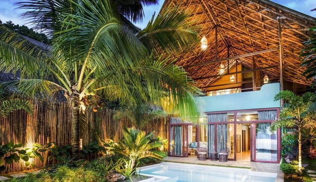 Beachfront Luxury Pool Villa with Sunset View
