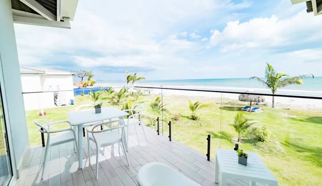 Beachfront Luxury Villa -C11-1D- 2 bed, 2 bath