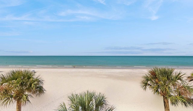 Beachfront oasis with exquisite Gulf views resort shared beachfront heated pool and tennis
