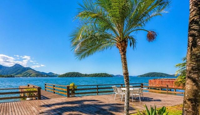 Beachfront Paradise House in Angra dos Reis with Pool, Deck, and More!