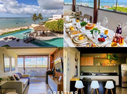 Beachfront Penthouse, Ocean View, Barra Bali! | Luxury | 3 Bedrooms | Destination BSM 402