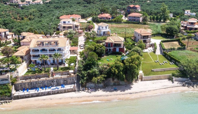Beachfront private villa Gousetis