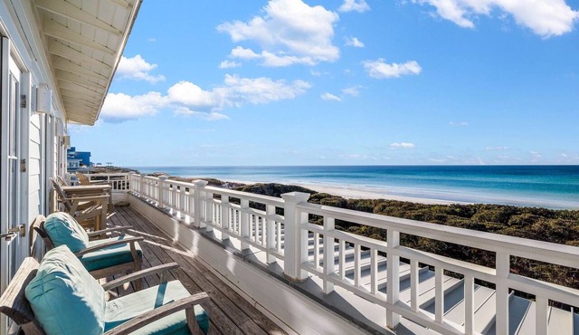 Beachfront Retreat Steps from Pool, Beach Walkover, and Beach Club