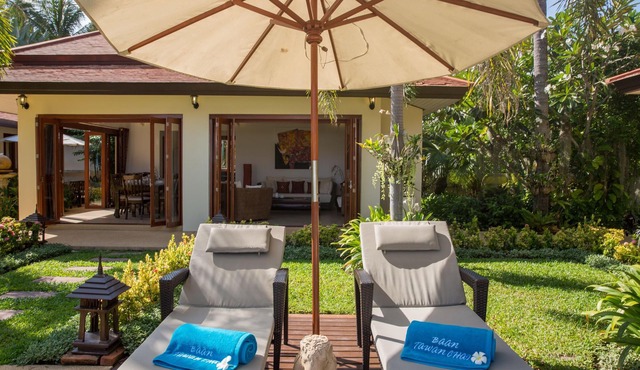 Beachfront Retreat with Staff