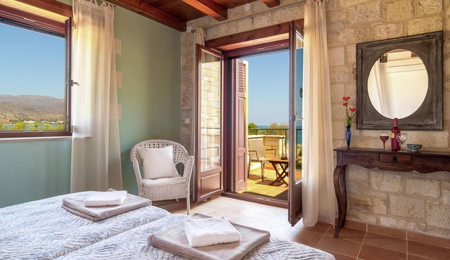 Beachfront Stone Villa With Private Pool
