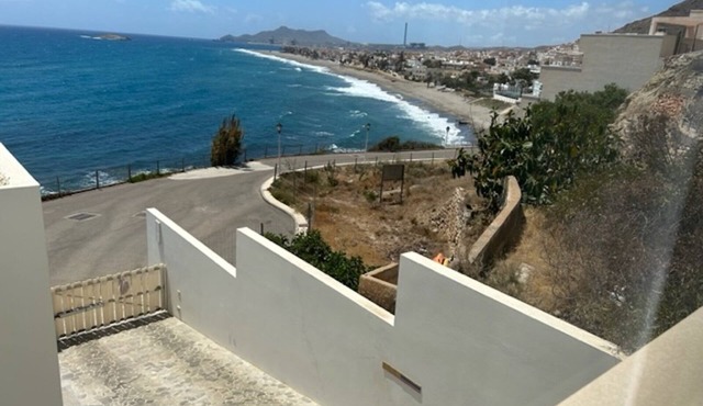 Beachfront studio with swimming pool and a/c