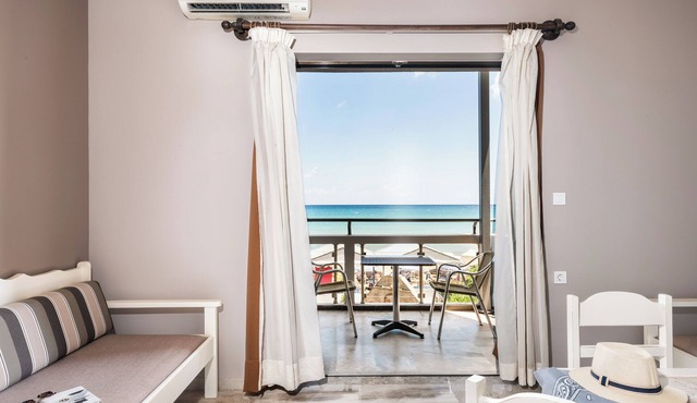 Beachfront Two Bedroom Apartment with kitchenette. nLia Bechfront Apartments