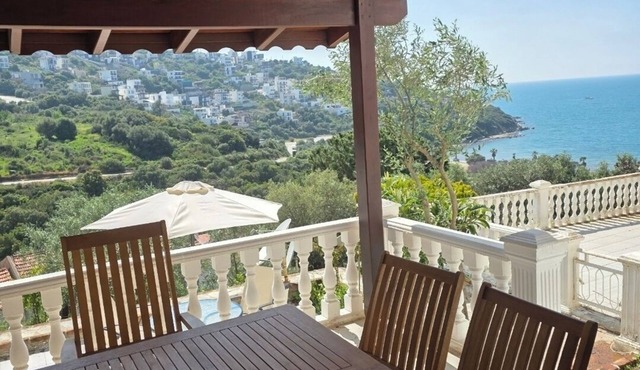 Beachfront Villa Private Beach Sunset Sea View Bodrum