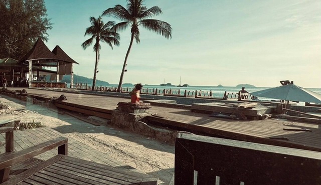 beachfront villa