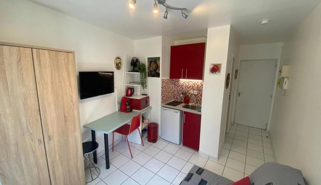 Beau Studio Centre Ville et Proche Gare