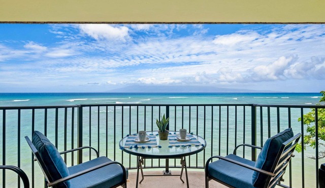 Beautiful 1BD Ocean Front in West Maui