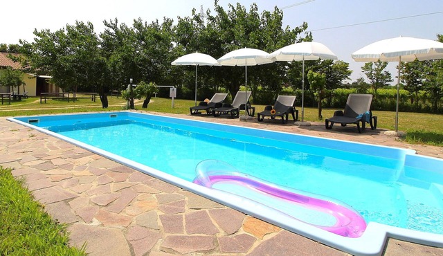 Beautiful apartment in villa for 4 guests with WIFI, pool, A/C, patio and pets allowed