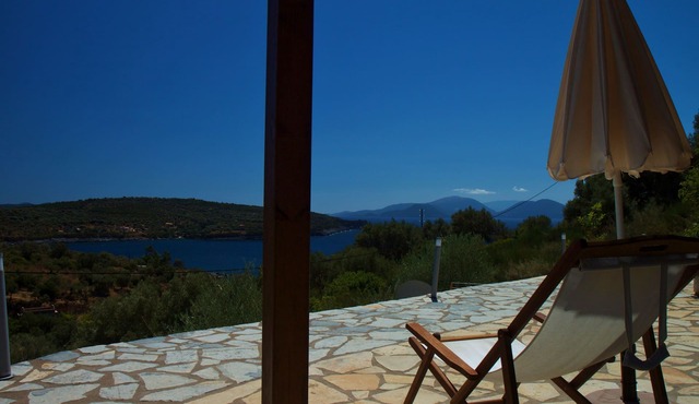 Beautiful apartment with seaview, 500 metres from the beach, Lefkada island
