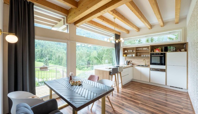Beautiful Holiday Apartment in Unterort with Garden, Terrace and Barbecue and Unrestricted View
