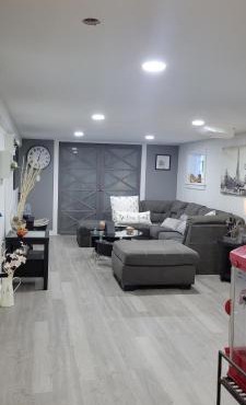 Beautiful basement