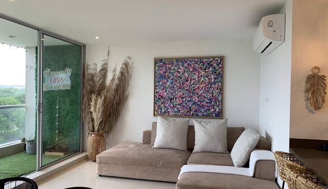 Beautiful boho apartment in the best location in Barranquilla!