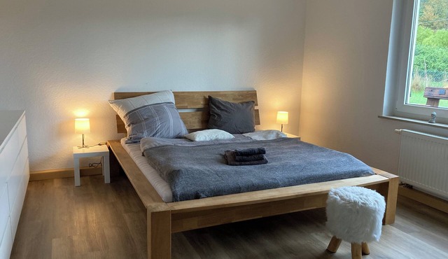 Beautiful, bright two-room apartment with parking space