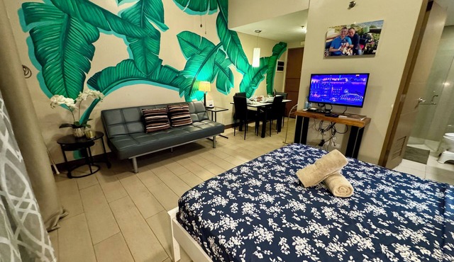 Beautiful Corner Studio Near Resorts World Manila Across NAIA Terminal 3
