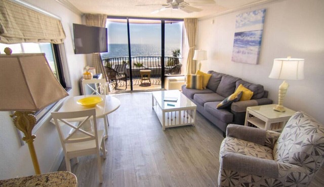 Beautiful End Unit Oceanfront in the heart of Myrtle Beach indoor and outdoor pools 203