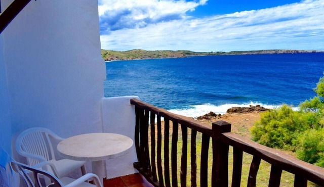 Beautiful house in front of the sea