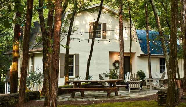 Beautiful Forest Cabin Get-Away in the Heart of Historic Franklin! 3 Bedrooms!