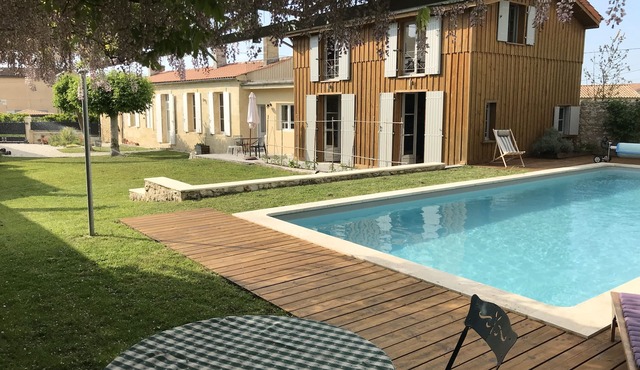 Beautiful villa with large swimming pool - Médoc Pointe de Grave