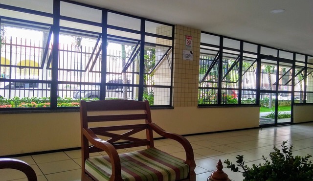 Beautiful! Furnished, 02 qtos double, with privileged view of Fortaleza.
