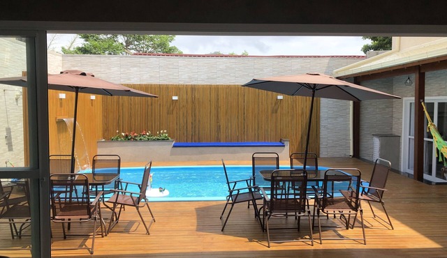 Beautiful house with swimming pool 400m from the beach of Campeche.