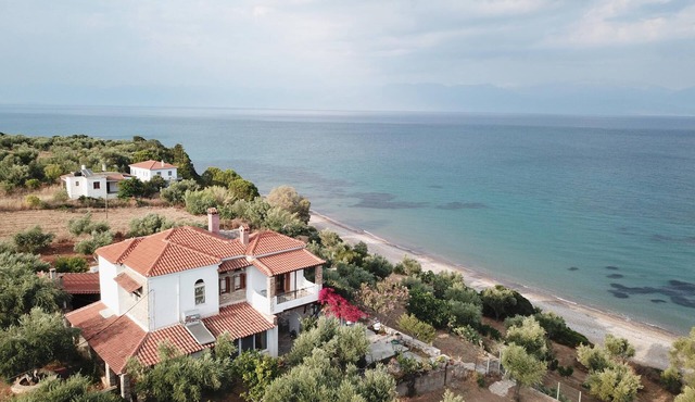 Beautiful located holiday house above the beach, wifi | Messenia, Peloponnese
