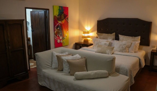 Beautiful Luxury King Bed Room in Valledupar Boutique Hotel