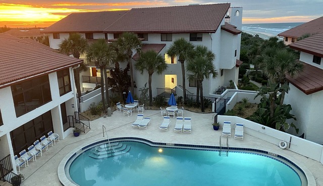 Beautiful, modern, oceanfront condo within walking distance to Flagler Avenue.