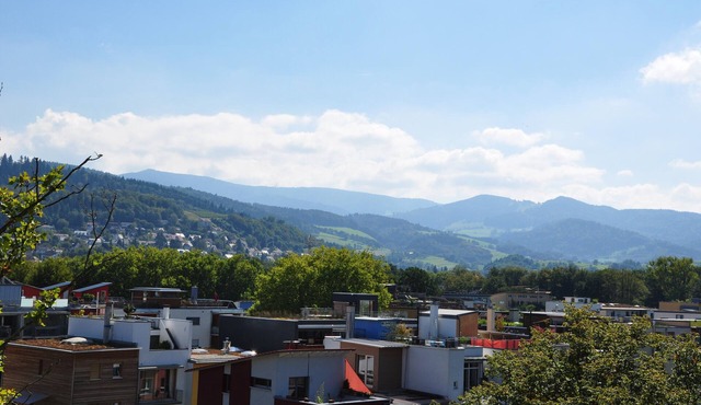 Beautiful, modern 2-bedroom attic apartment in a passive house in the eco-district of Vauban