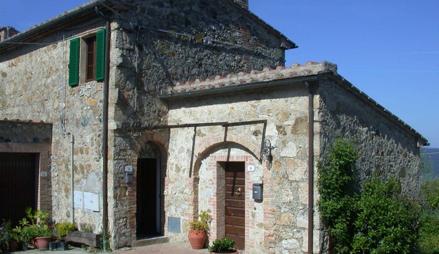 Beautiful old stone house with a fantastic view