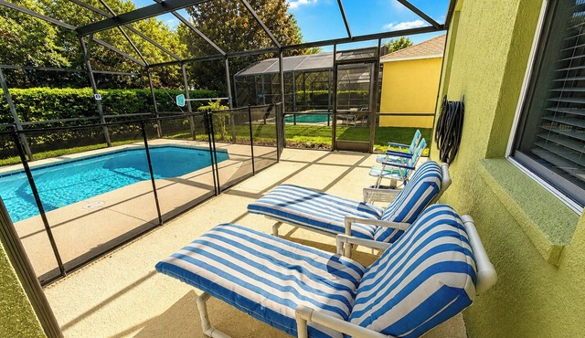 Beautiful Pool Home In Peaceful Community With Game Room & Close to Theme Parks